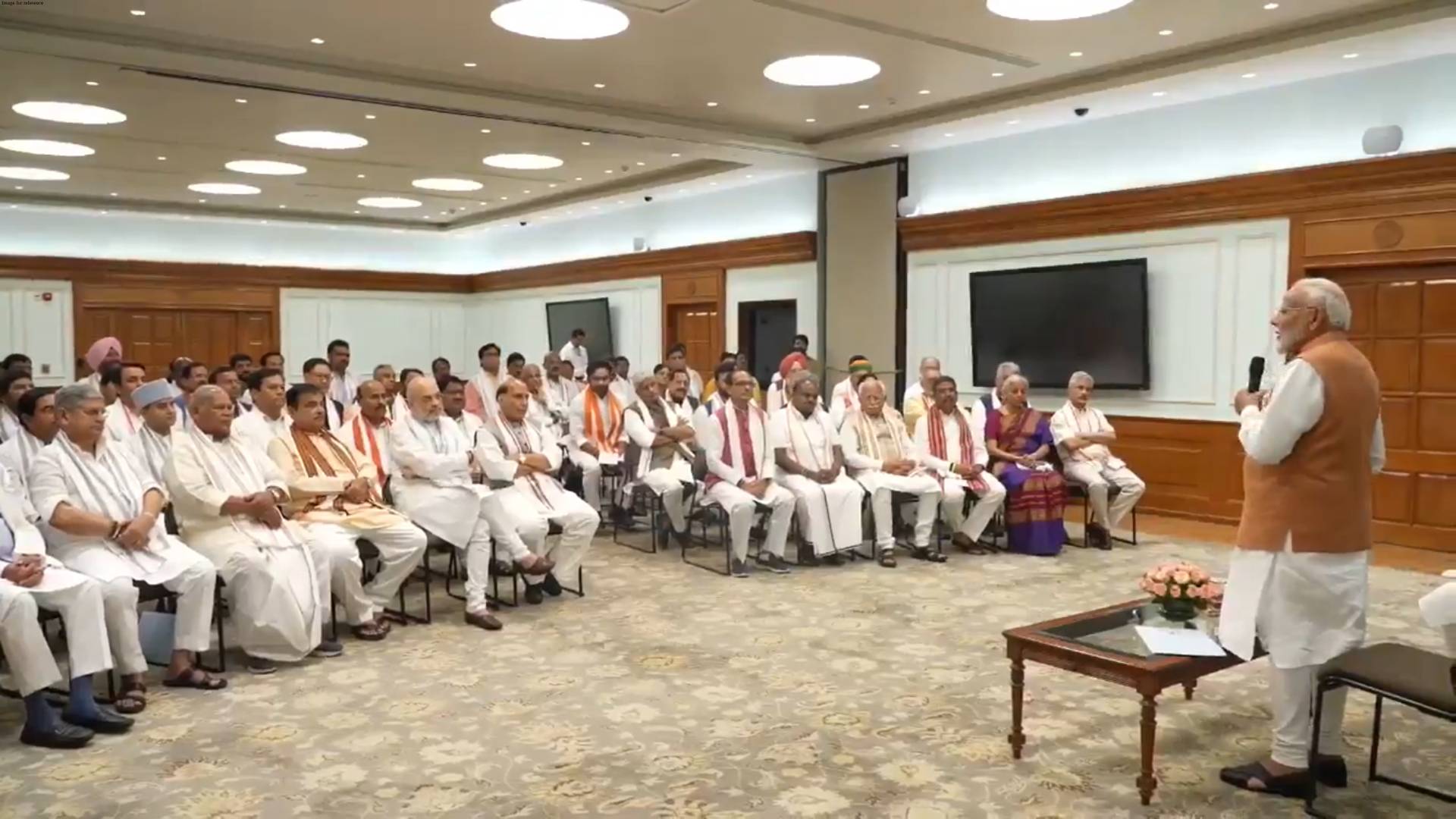 PM Modi interacts with would-be ministers ahead of Modi 3.0 cabinet unveiling